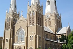 Holy Family Cathedral, Rectory, & School